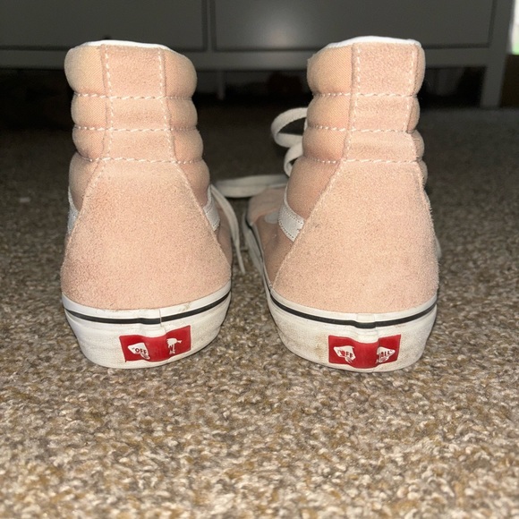 VANS HIGH TOP WOMENS PINK - Picture 2 of 4